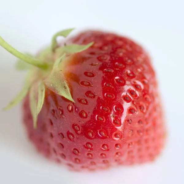 Close Shot Tasty Strawberry — Stock Photo, Image