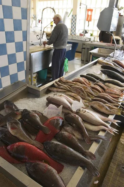 Mercado Peixe Santa Cruz Madeira — Fotografia de Stock