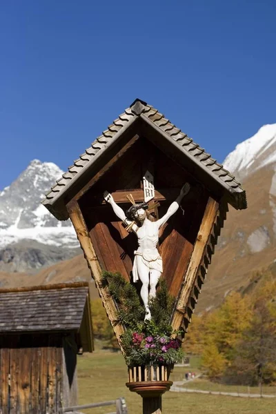 Grossglockner Berg Kals Tyrolen Österrike — Stockfoto