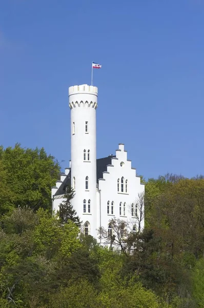 Isla Rgen Ruegen Mecklemburgo Vorpommern Alemania Castillo Lietzow Copia Del —  Fotos de Stock