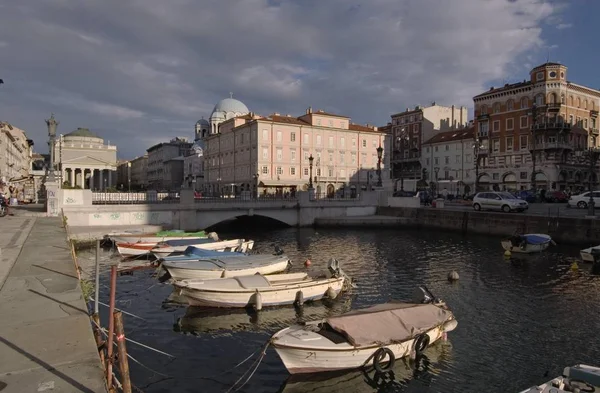 Terstu Terst Friuli Venezia Giulia Friaul Julian Benátské Itálie Canale — Stock fotografie