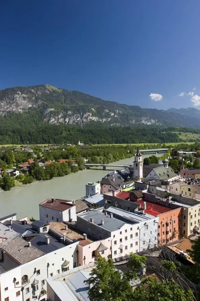 Rattenberg Inn Rivière Tyrol Autriche — Photo