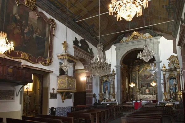 Iglesia Nossa Senhora Monte Monte Madeira —  Fotos de Stock