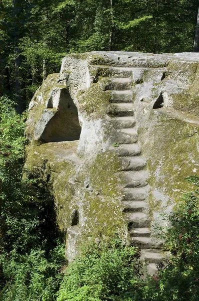 Ebern District Hassberge Haute Frankonie Bavière Allemagne Ruine Château Rotenhan — Photo