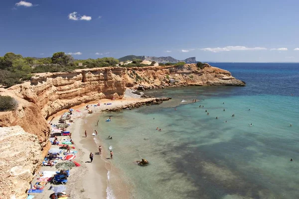 Beach Bol Nou Ibiza — Stock Photo, Image