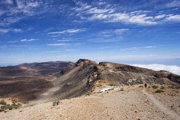 Parc National Canadas Del Teide Vue Depuis Montagne Guajara Ténérife — Photo