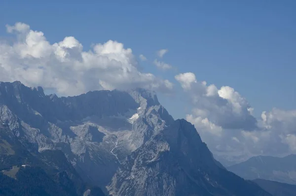 Widok Wank Pobliżu Garmisch Partenkirchen Zugspitze Niemcy Bavaria — Zdjęcie stockowe