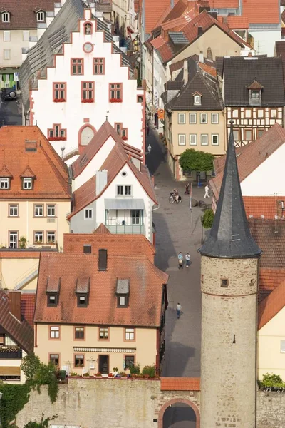 カールシュタット フランケン地方 ドイツの眺め — ストック写真