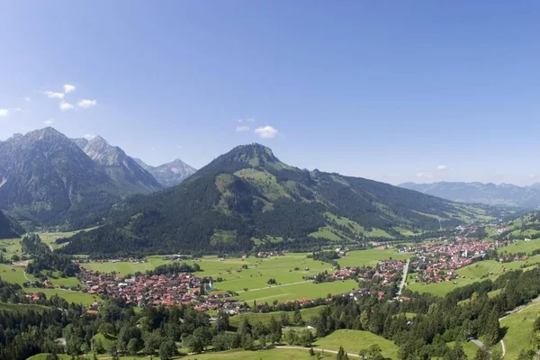 Hindelang Bad Oberdorf Allgaeu Montagne Imberger Horn Bavière — Photo