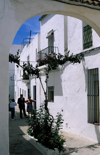 Vejer Frontera Costa Luz Andalusia Province Cdiz Spain — стоковое фото