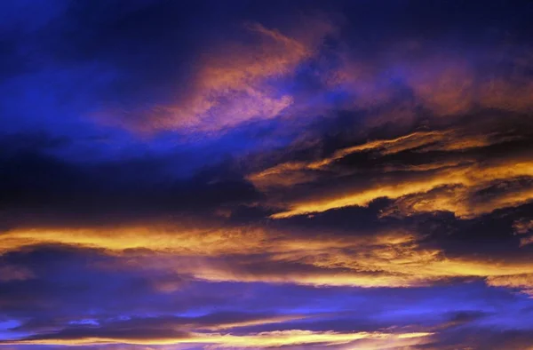 Vista Céu Nublado Pela Manhã — Fotografia de Stock