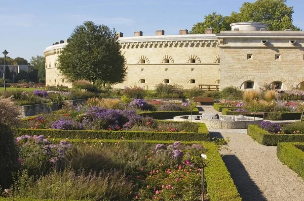 Ingolstadt Donau Horní Bavorsko Německo Klenze Park Tilly Fortress — Stock fotografie