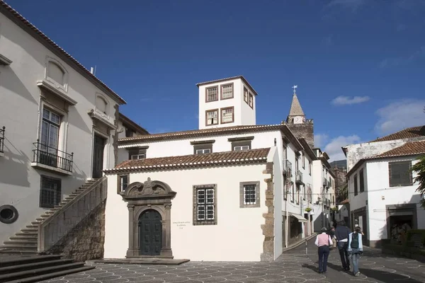 Kathedrale Zentrum Von Funchal Madeira — Stockfoto