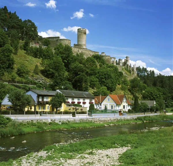 Raabs River Thaya District Waidhofen Lower Austria Quarter Kollmitzgraben Ruin — Stock Photo, Image