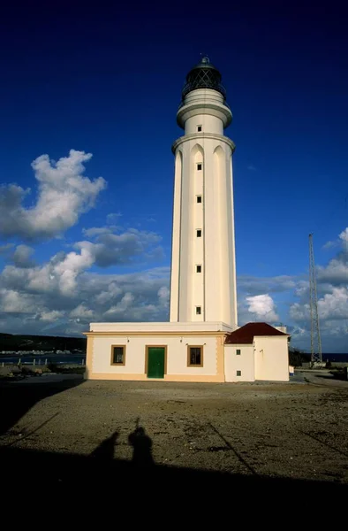 Przylądek Trafalfar Latarnia Morska Cabo Trafalgar Costa Luz Andalusia Prowincja — Zdjęcie stockowe