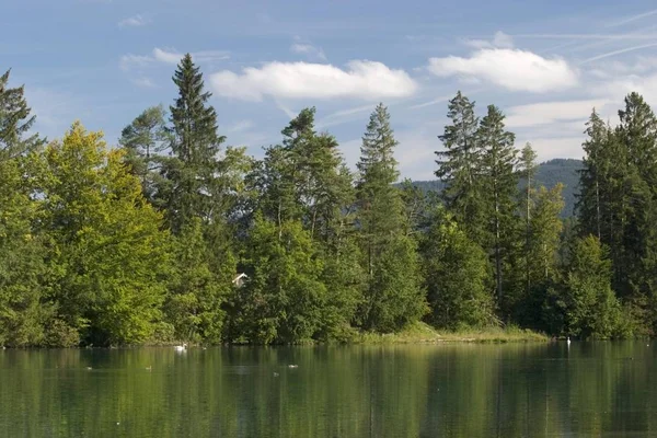 Isarstausee Bad Tlz Oberbayern — Stockfoto