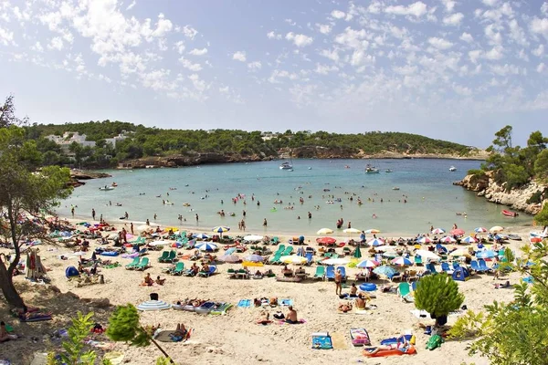 Beach Sarenal Gran Portinatx Ibiza — Stock Photo, Image