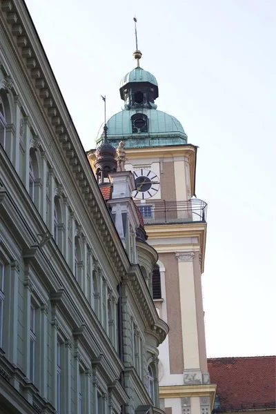 Вид Собор Міста Марібор Словенія — стокове фото
