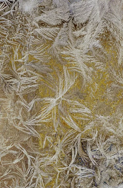 Кристаллы Льда Фоновая Поверхность — стоковое фото