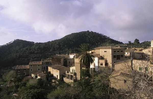 Blick Auf Mallorca Serra Tramuntana Estellencs — Stockfoto