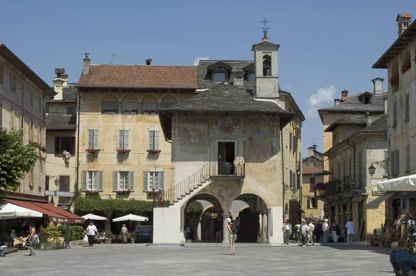 Orta San Giulio Jezera Orta Lago Orta Piemonte Piemonte Itálie — Stock fotografie