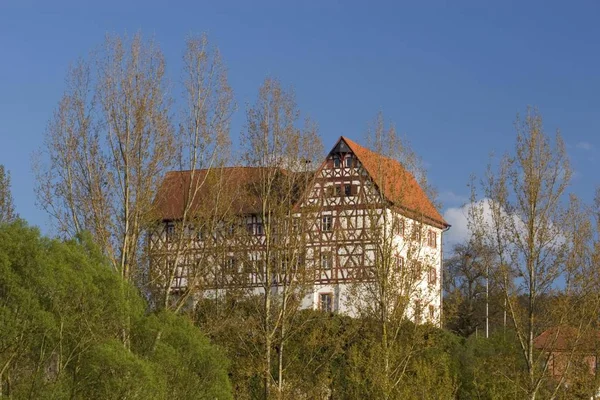 Castillo Homburg Mainfranconia Baviera Alemania — Foto de Stock