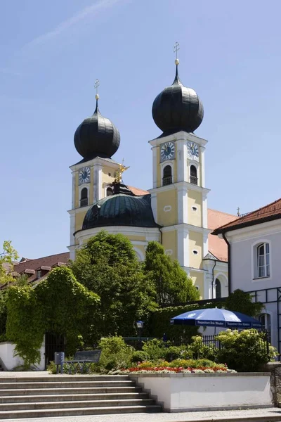 Kerk Michael Metten Neder Beieren Duitsland — Stockfoto