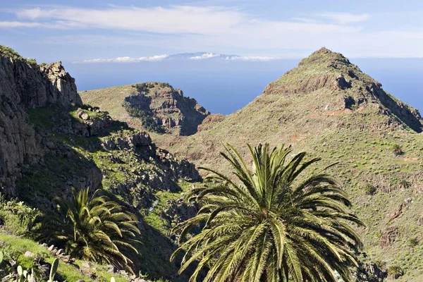 Barranco Argaga Gomera Canarische Eilanden — Stockfoto