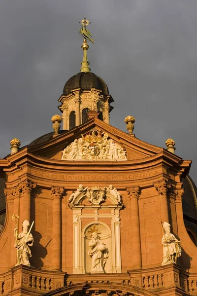 Neumnster Εκκλησία Στο Wrzburg Βίρτσμπουργκ Franconia Βαυαρία Γερμανία — Φωτογραφία Αρχείου