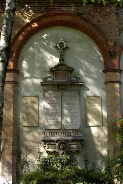 Hrobka Hřbitově Jižní Bavorsko Mnichov Německo — Stock fotografie