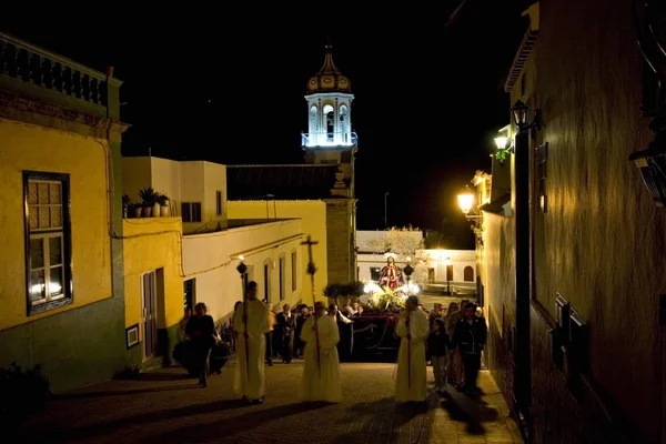 Procesión Semana Santa Las Islas Canarias Granadilla España —  Fotos de Stock