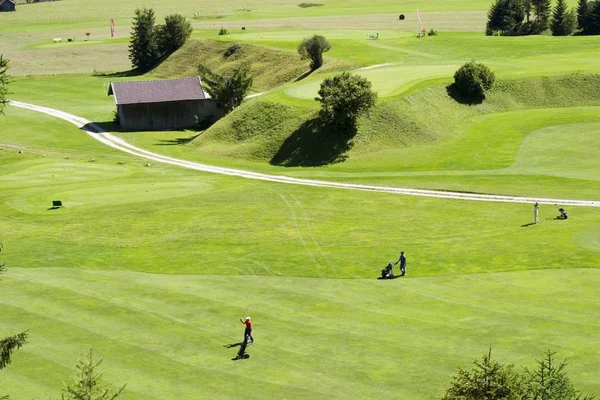 Golf Course Wallgau Upper Bavaria — Stock Photo, Image