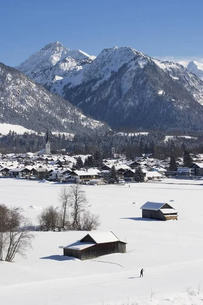 Oberstdorf Allgaeu Alpes Bávaros Alemania — Foto de Stock