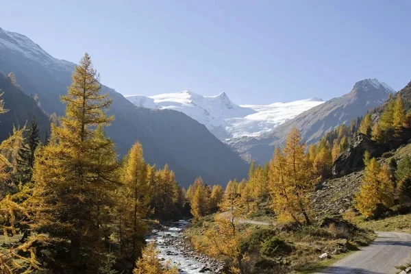 Parque Nacional Hohe Tauern Gschlss Grovenediger Montanhas Venediger Tirol Oriental — Fotografia de Stock
