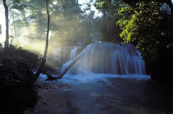 Agua Azul Wasserfall Chiapas Mexiko — Stockfoto