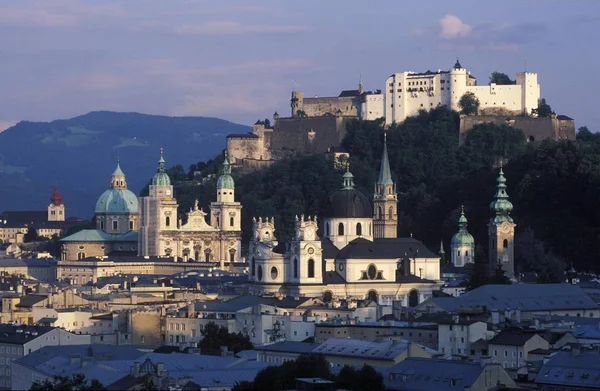 Salzburg Hohensalzburg Kalesi Avusturya — Stok fotoğraf