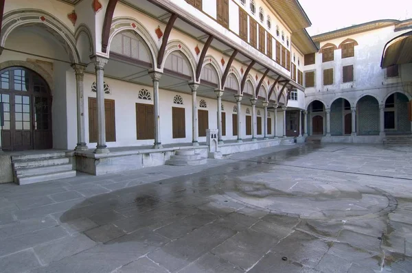 Istanbul Turecko Topkapi Palác Harém Vnitřní Nádvoří — Stock fotografie