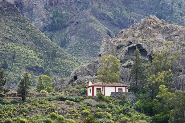 Ermita San Juan Benchijigua Gomera Ilhas Canárias — Fotografia de Stock