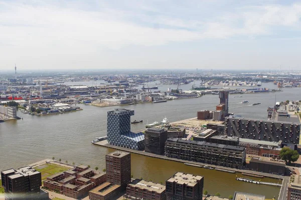 Paesaggio Urbano Rotterdam Olanda Paesi Bassi Europa — Foto Stock