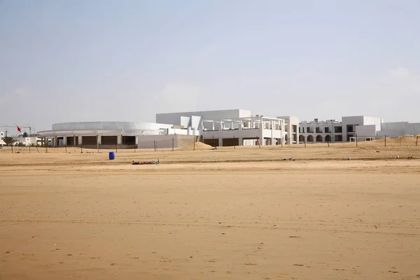 Hotel buildings on the beach, Agadir, Morocco, Africa