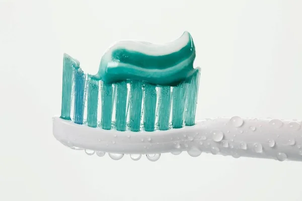 Head Toothbrush Toothpaste Electric Toothbrush — Stock Photo, Image