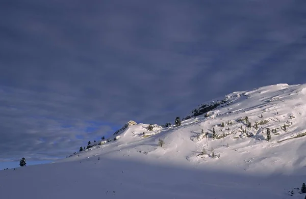 Special Light Mood Wintry Dolomites Italy — Stock Photo, Image