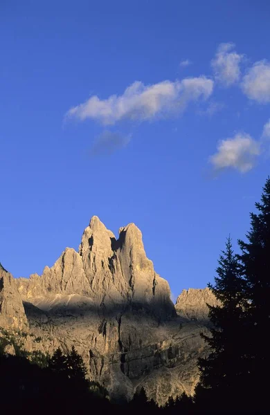 Sass Maor Und Cima Della Madonna Dolomiten Italien — Stockfoto