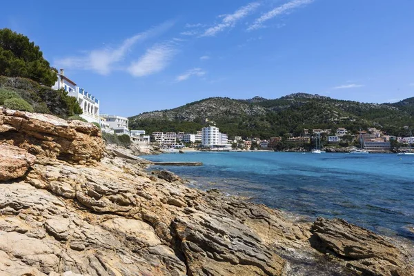 Bay Sant Elm Municipality Andratx Sant Elm Mallorca Balearic Islands — Stock Photo, Image