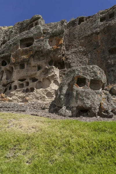 Stone Graves Ventanillas Otuzco Tombs Otuzco Peru South America — Stock Photo, Image