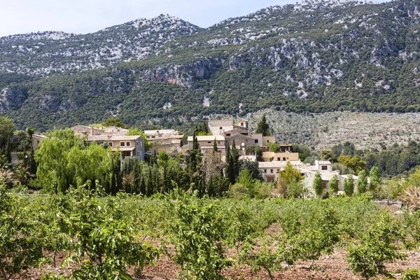 Pohled Vesnici Orient Obec Alaru Mallorca Mallorca Baleárské Ostrovy Španělsko — Stock fotografie