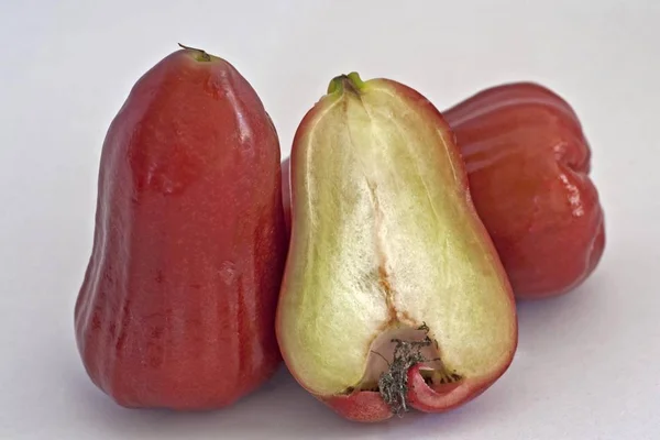 Rose Apple Κερί Μήλο Μήλο Της Αγάπης Java Μήλο Chomphu — Φωτογραφία Αρχείου