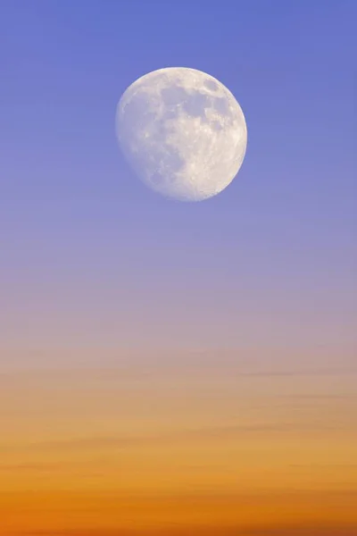 Himmel Mit Mond Komponierend — Stockfoto