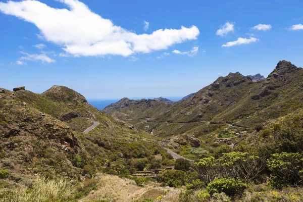 Anaga Mountains Los Tableros Canary Islands スペイン — ストック写真