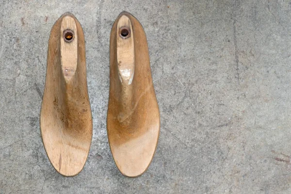 Deux Durées Antiques Pour Fabrication Chaussures — Photo